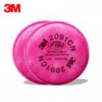 3M XA010015635 2091CN P100顆粒物濾棉（2片/包，50包/箱）